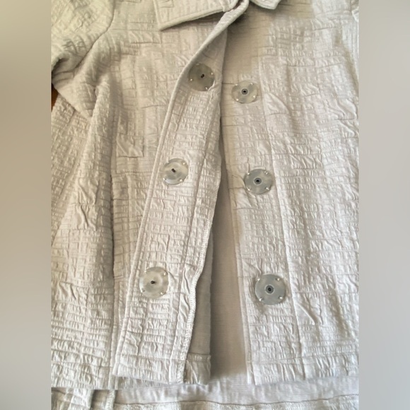 Habitat CLothes to Live In Lightweight Pucker Weave Jacket Size Large - Picture 10 of 15